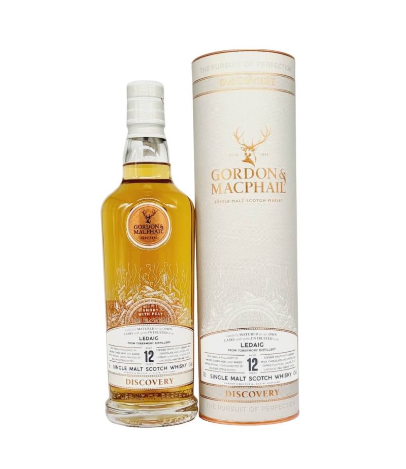 Gordon's & Macphail Ledaig 12 Ani Whisky Gordon's & Macphail Ledaig 12 Ani Whisky 0.7L