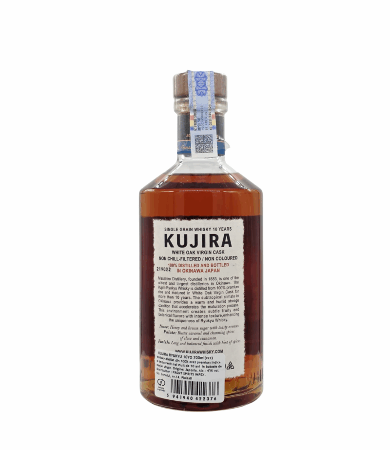 Kujira Ryukyu 10 Ani Single Grain Whisky 0.7L