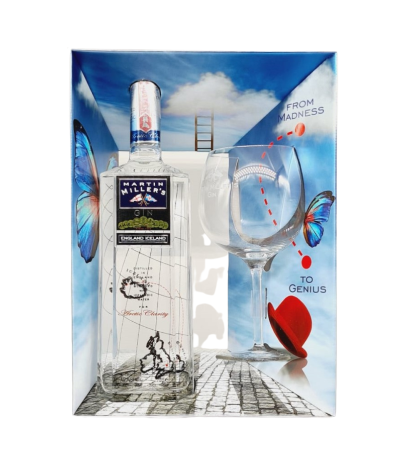 Martin Millers gin 0.7L+1 pahar Martin Millers gin 0.7L+1 pahar