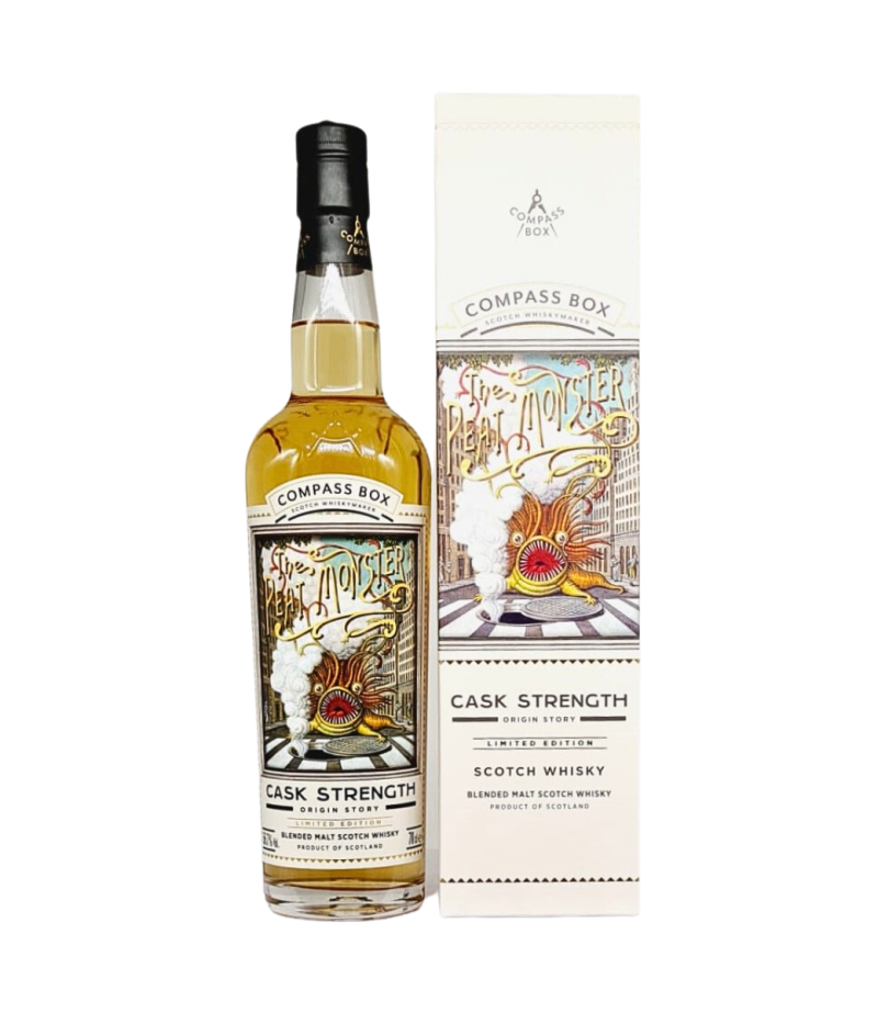 Compass Box The Peat Monster Cask Strength Blended Whisky Compass Box The Peat Monster Cask Strength Blended Whisky