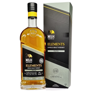 M&H Elements Peated Cask Whisky 0.7L