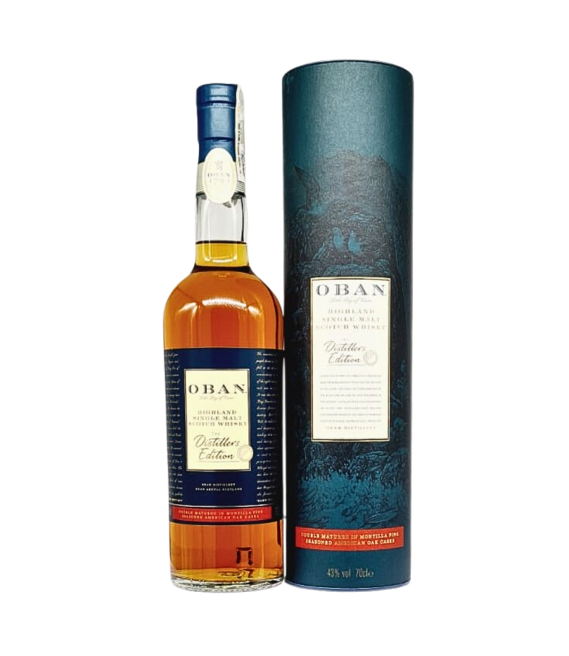 Oban Distillers Edition 2022 Montilla Fino Cask Whisky 0.7L Oban Distillers Edition 2022 Montilla Fino Cask Whisky 0.7L