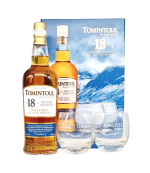 Tomintoul 18 Ani Whisky 0.7L+ 2 Pahare