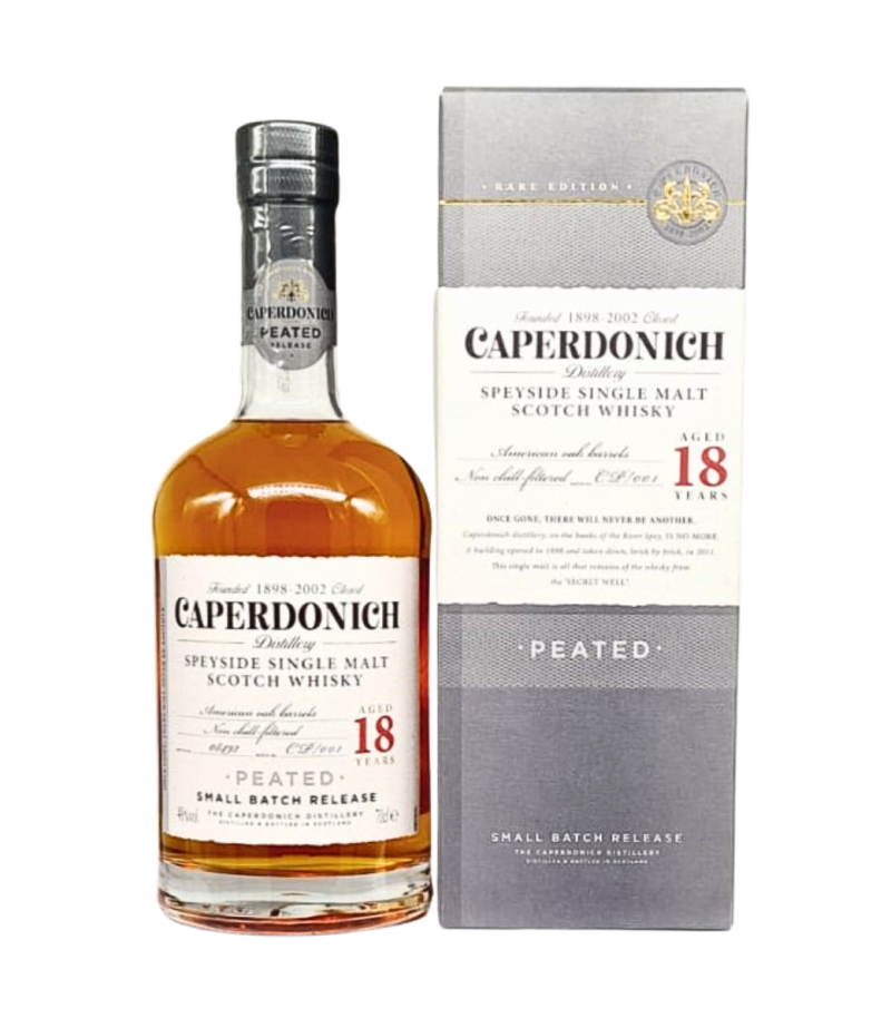 Caperdonich 18 Ani Peated Whisky 0.7L Caperdonich 18 Ani Peated Whisky 0.7L