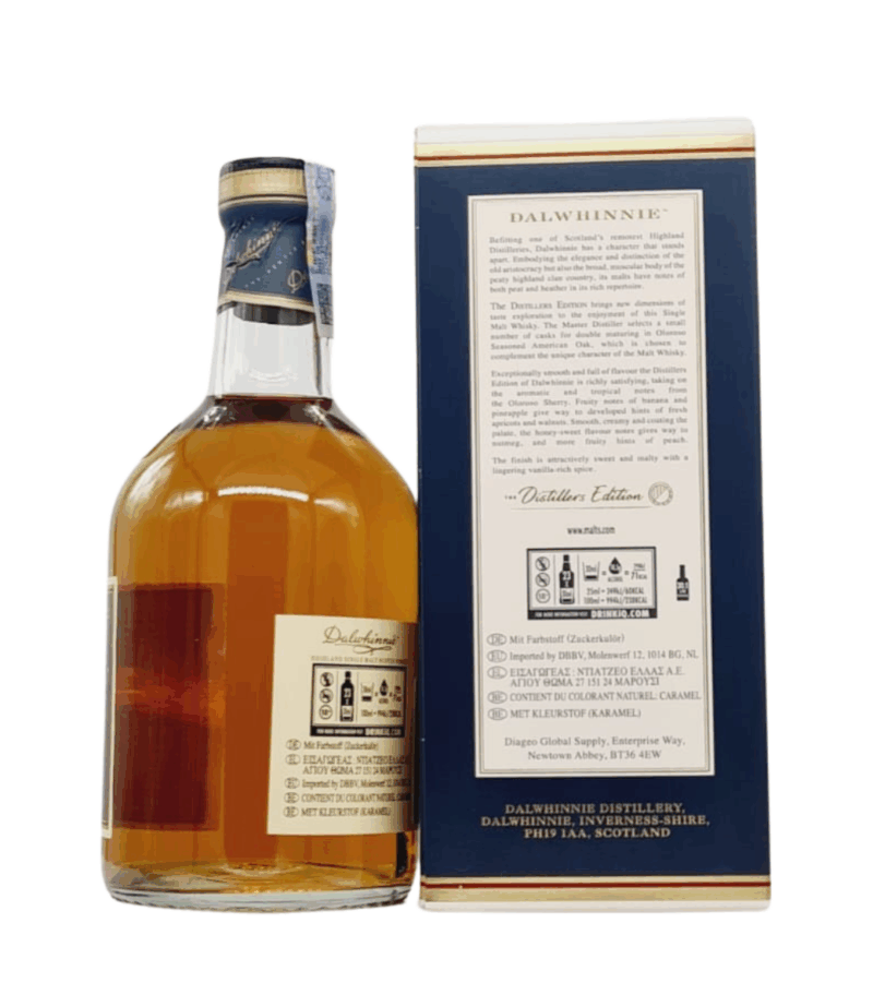 Dalwhinnie Distillers Edition Double Matured Whisky 0.7L