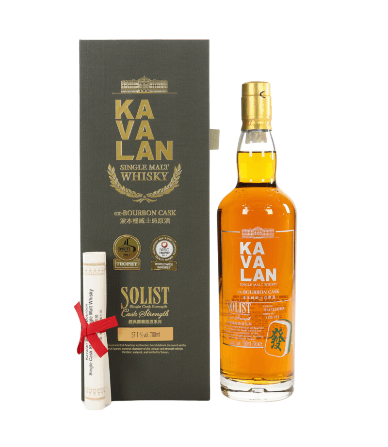 Kavalan Solist ex-Bourbon Cask Strength Whisky 0.7L Kavalan Solist ex-Bourbon Cask Strength Whisky 0.7L