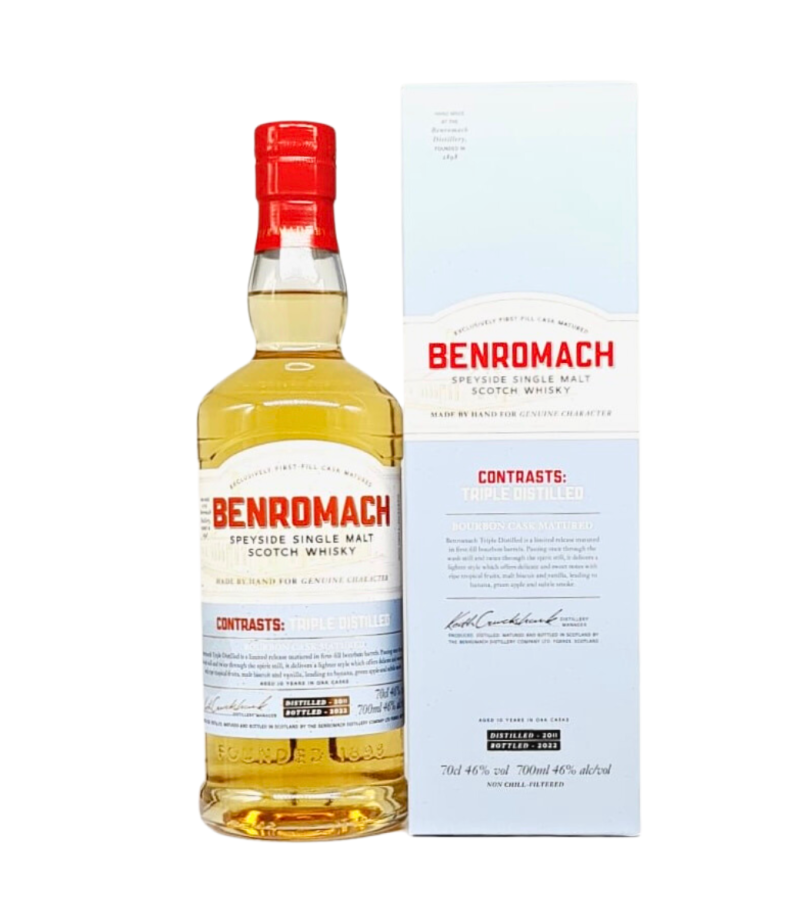 Benromach 2011 Triple Distilled Whisky 0.7L
