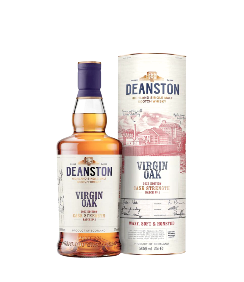 Deanston Virgin Oak Cask Strength Whisky 0.7L Deanston Virgin Oak Cask Strength Whisky 0.7L