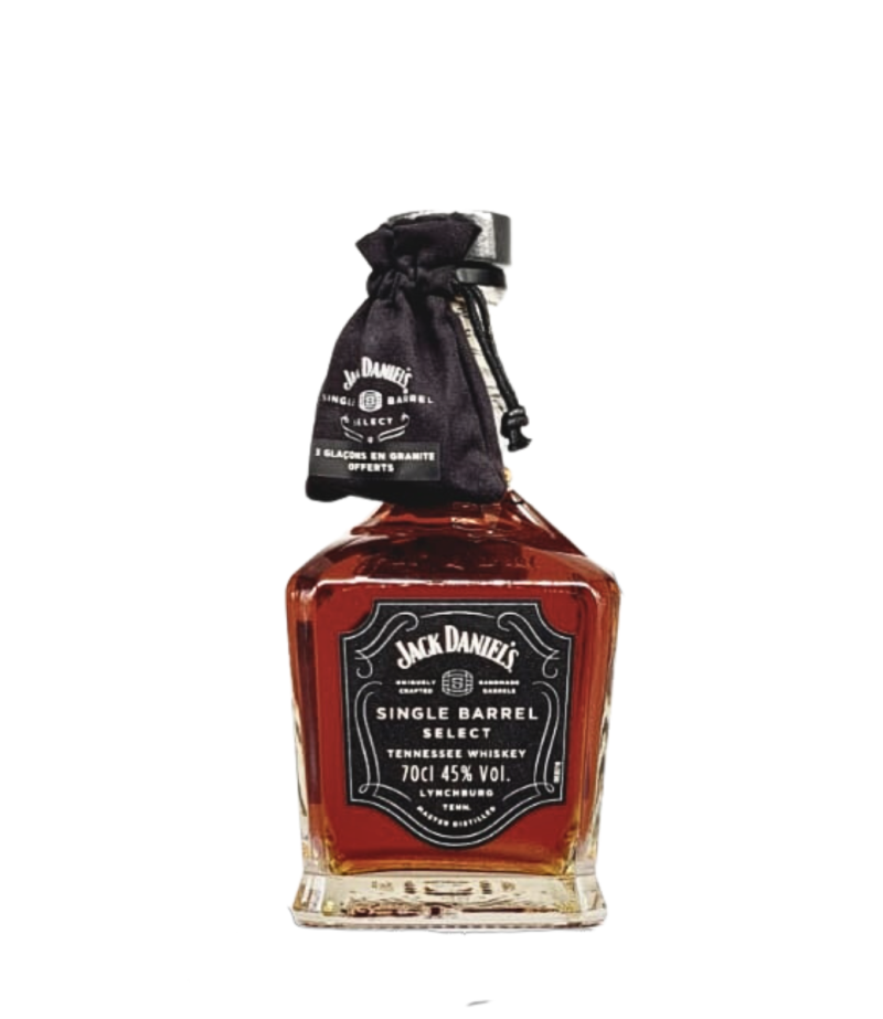 Jack Daniel's Single Barrel Whisky 0.7L + Ice Stones