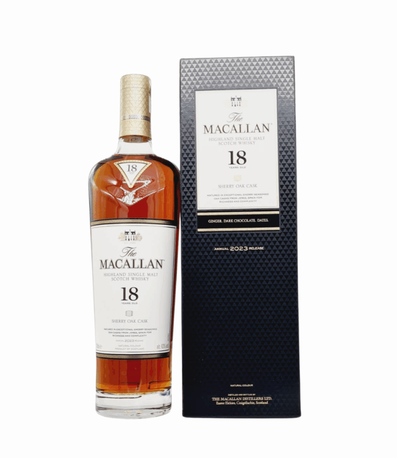 Macallan 18 Ani Sherry Oak 2023 Release Whisky 0.7L Macallan 18 Ani Sherry Oak 2023 Release Whisky 0.7L