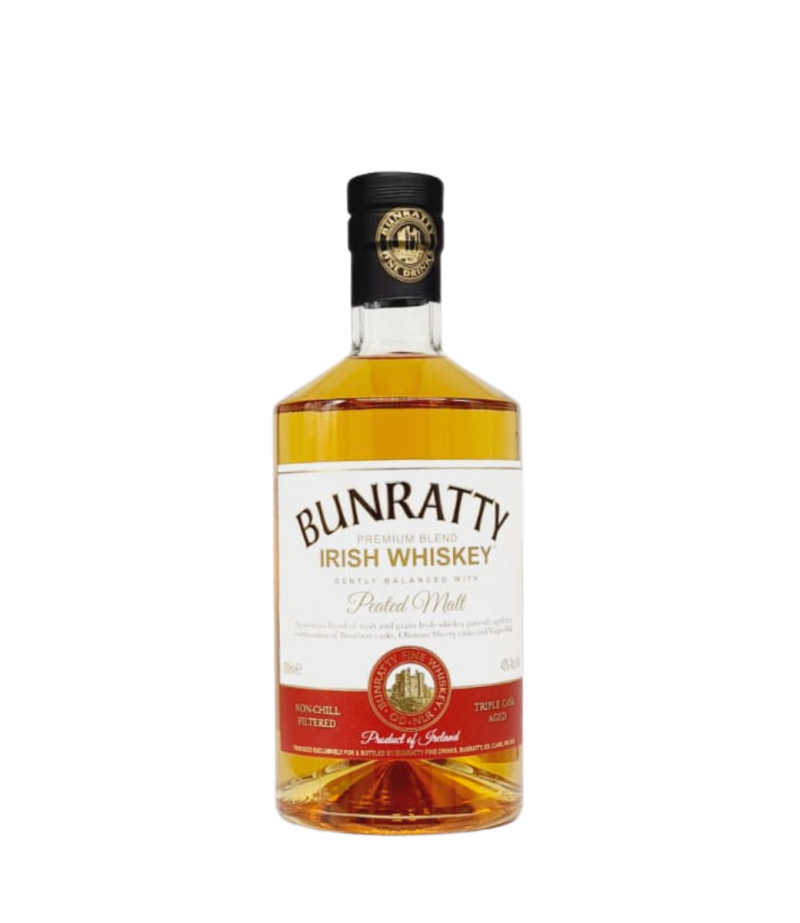 Bunratty Premium Blend Irish Peated Malt Whiskey 0.7L Bunratty Premium Blend Irish Peated Malt Whiskey 0.7L