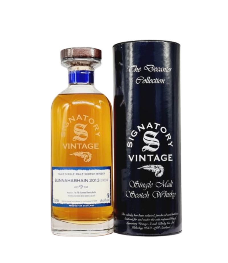 Signatory Vintage Bunnahabhain 9 Ani 2013 Whisky 0.7L Signatory Vintage Bunnahabhain 9 Ani 2013 Whisky 0.7L