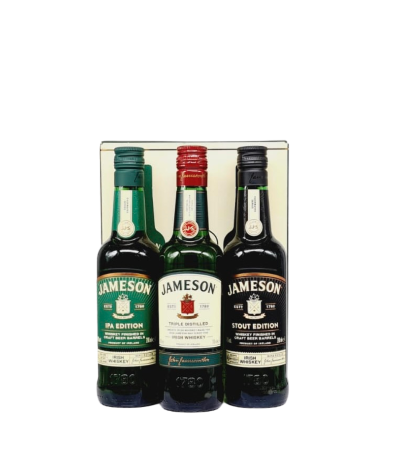 Set Jameson Irish Whisky 3x0.2L