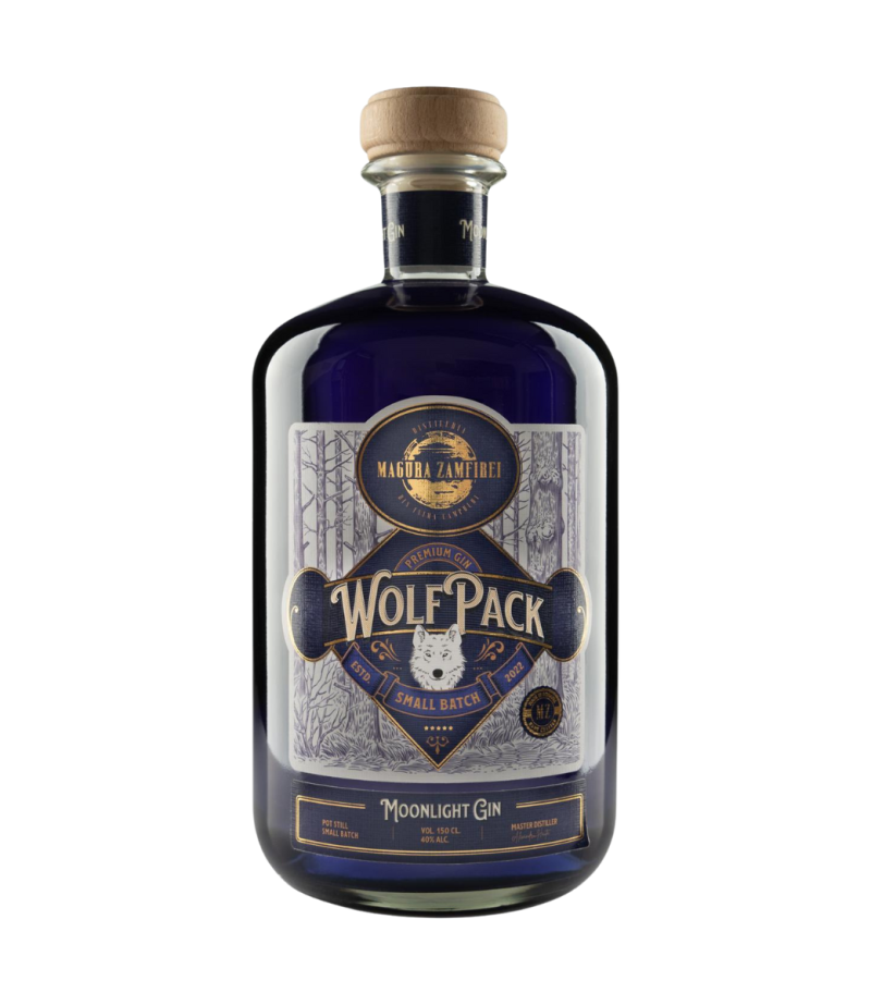 Magura Zamfirei Wolfpack Moonlight Gin 1.5L Magura Zamfirei Wolfpack Moonlight Gin 1.5L