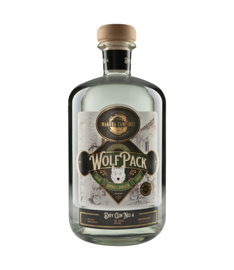 Magura Zamfirei Wolfpack No.4 Dry Gin 1.5L Magura Zamfirei Wolfpack No.4 Dry Gin 1.5L