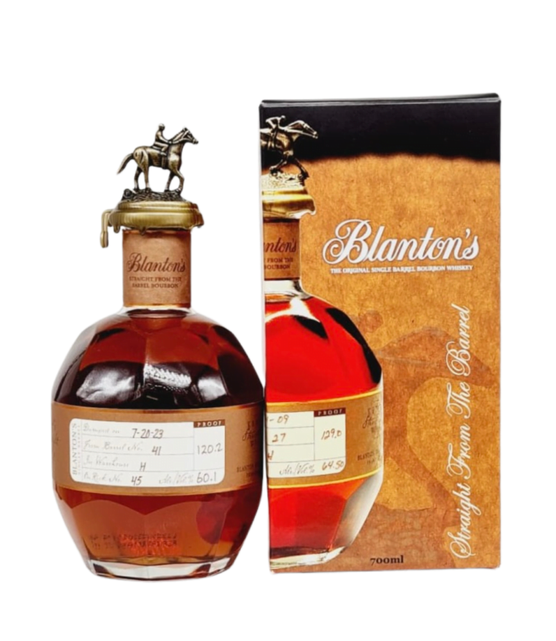 Blanton’s Straight From The Barrel Bourbon Whiskey 0.7L Blanton’s Straight From The Barrel Bourbon Whiskey 0.7L