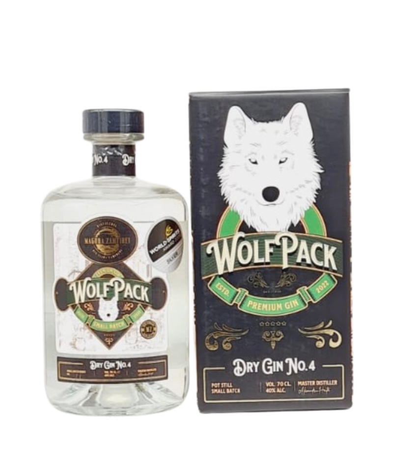 Magura Zamfirei Wolfpack Dry Gin No.4 0.7L Magura Zamfirei Wolfpack Dry Gin No.4 0.7L