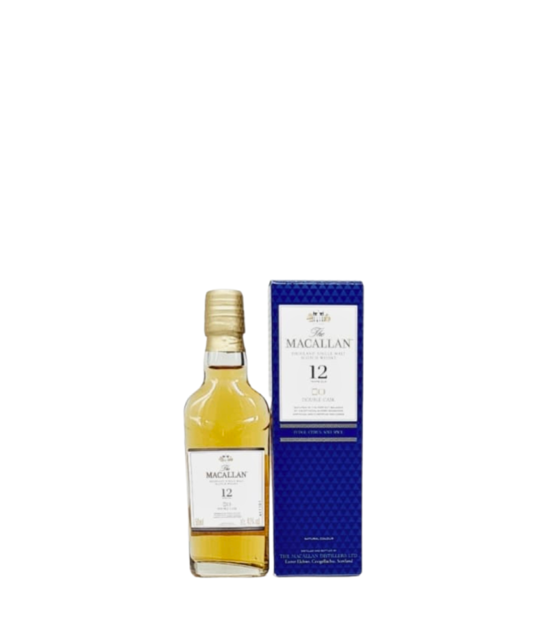 Macallan 12 Ani Double Cask Whisky 0.05L Macallan 12 Ani Double Cask Whisky 0.05L