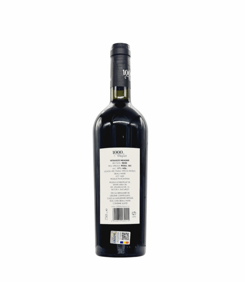 1000 de Chipuri Wild Heritage Rosu Sec 0.75L