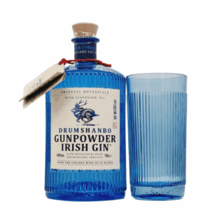 Drumshanbo Gunpowder Irish Gin 0.7L + Pahar