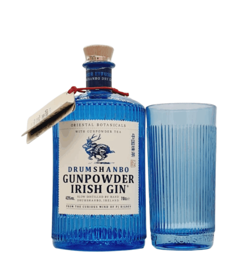 Drumshanbo Gunpowder Irish Gin 0.7L + Pahar Drumshanbo Gunpowder Irish Gin 0.7L + Pahar