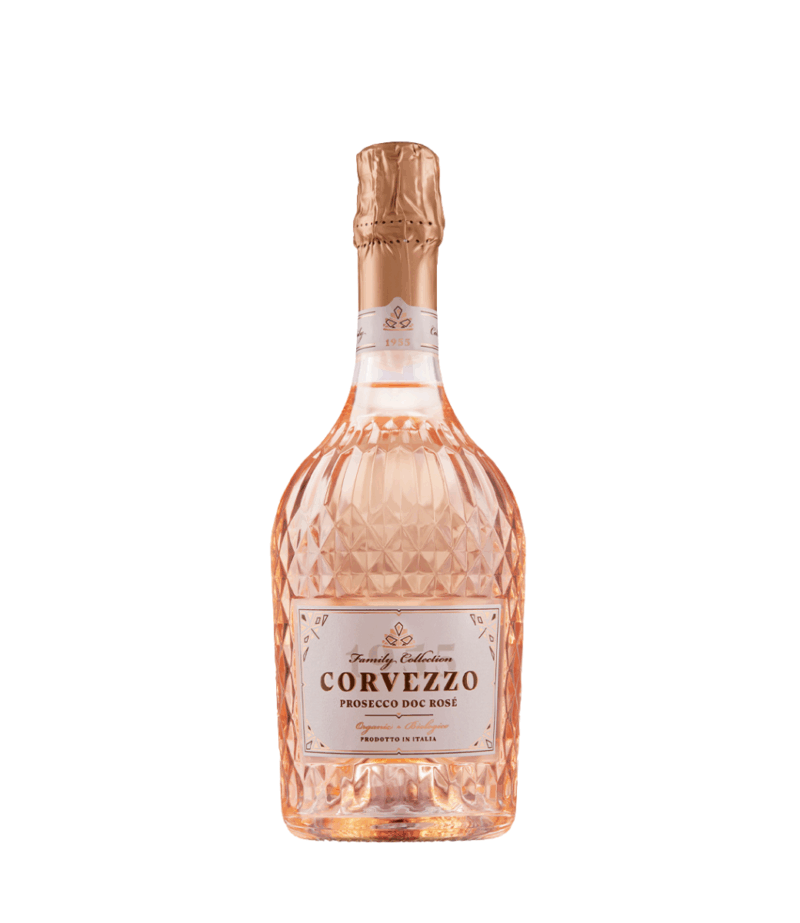 Vin spumant Corvezzo Prosecco Rose Doc Extra Dry 0.75L