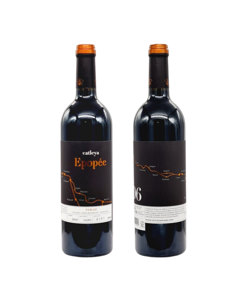 Catleya Epopee Syrah Rosu 2019 0.75L