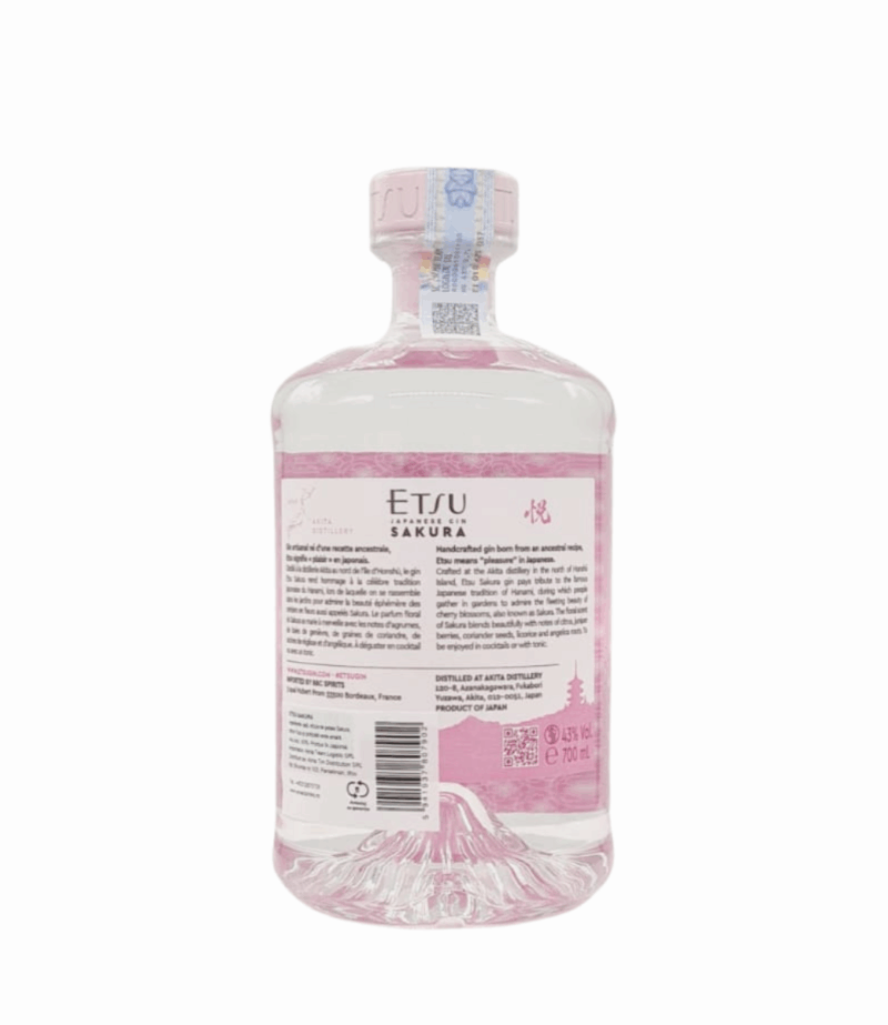 Etsu Sakura Limited Edition Gin 0.7L