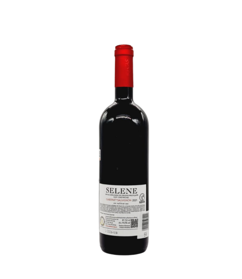 Recas Selene Cabernet Sauvignon Vin Rosu Sec 0.75L