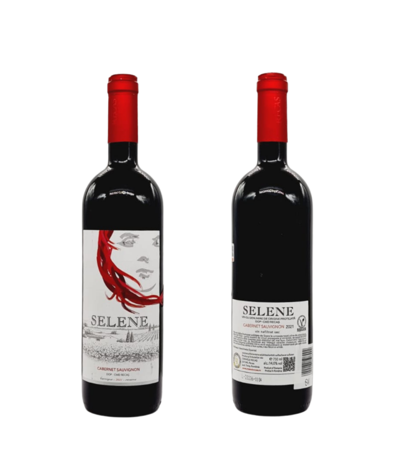 Recas Selene Cabernet Sauvignon Vin Rosu Sec 0.75L