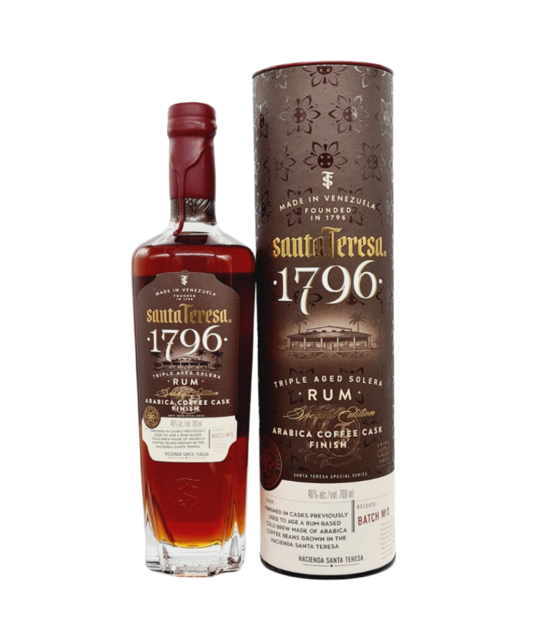 Santa Teresa 1796 Arabica Coffee Cask Rom 0.7L