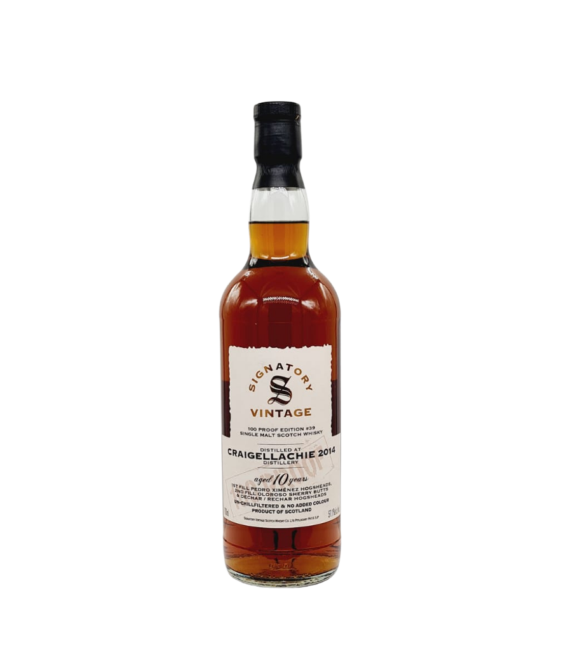 Signatory Vintage Craigellachie 2014 10 Ani Pedro Ximenez Cask Whisky 0.7L Signatory Vintage Craigellachie 2014 10 Ani Pedro Ximenez Cask Whisky 0.7L