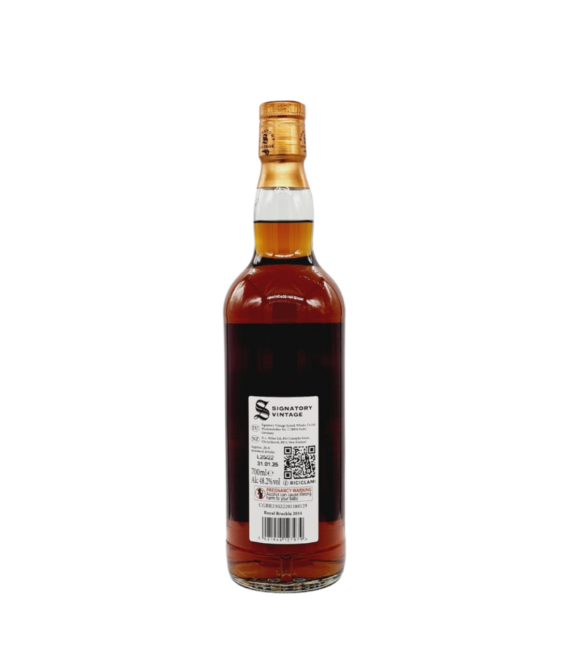 Signatory Vintage Royal Brackla 2014 Small Batch Whisky 0.7L