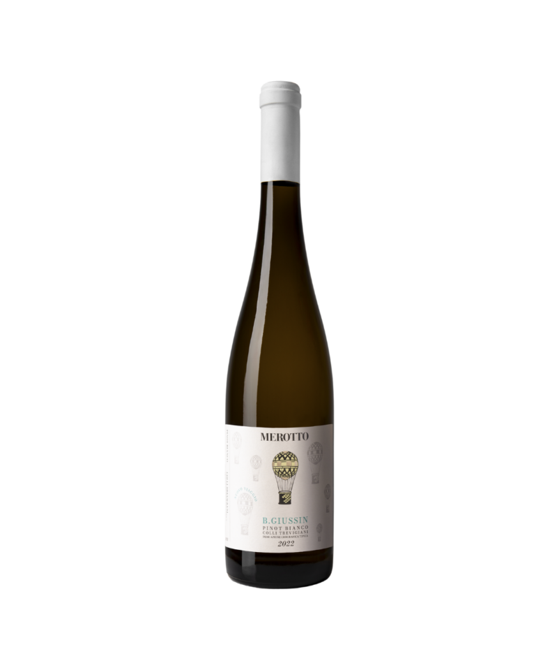 Merotto B. Giussin Pinot Bianco Vin Alb 0.75L Merotto B. Giussin Pinot Bianco Vin Alb 0.75L