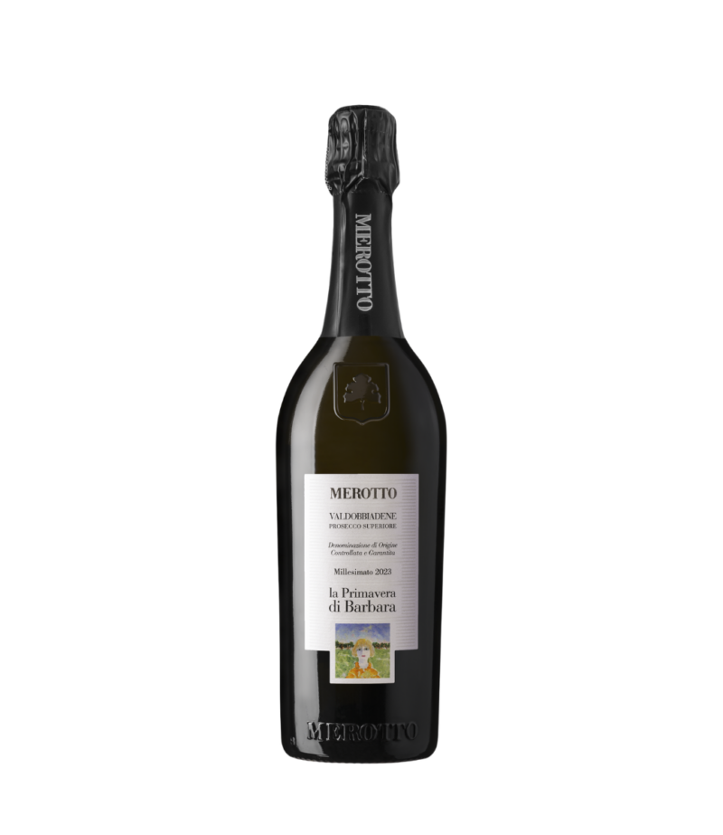 Merotto La Primavera Di Barbara Valdobbiadene Prosecco Superiore DOCG 0.75L Merotto La Primavera Di Barbara Valdobbiadene Prosecco Superiore DOCG 0.75L