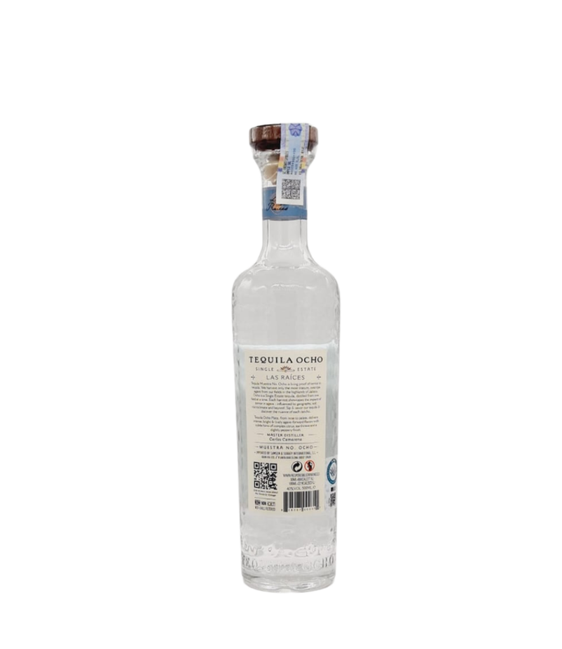 Ocho Plata Las Raices Tequila 0.5L