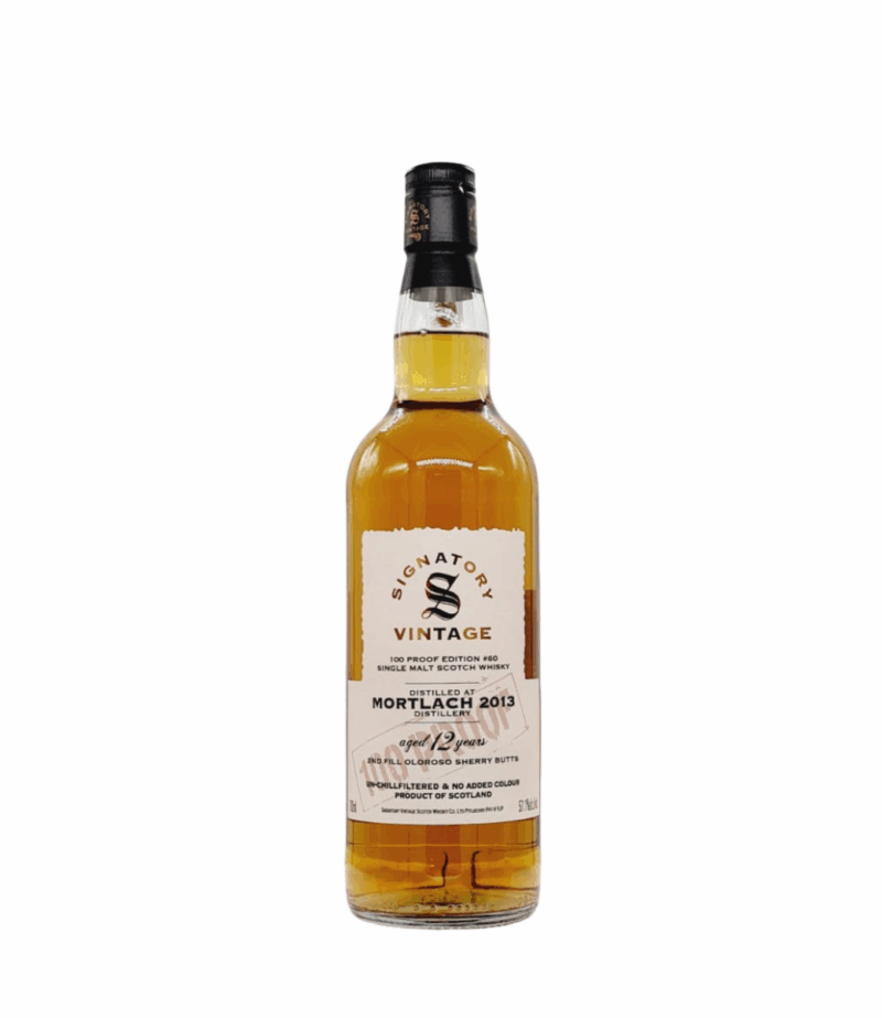 Signatory Vintage Mortlach 12 Ani 2013 100 Proof Whisky 0.7L Signatory Vintage Mortlach 12 Ani 2013 100 Proof Whisky 0.7L