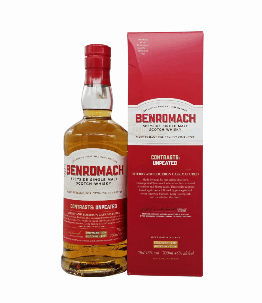 Benromach 2014 Contrasts Unpeated Whisky 0.7L