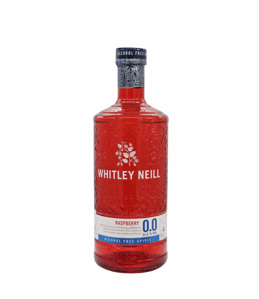 Whitley Neill Raspberry 0.0% Alcohol Gin 0.7L