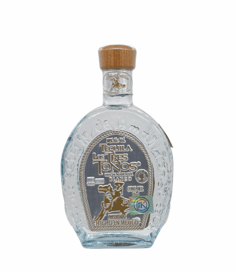 Tequila Los Tres Tonos Blanco 0.7L