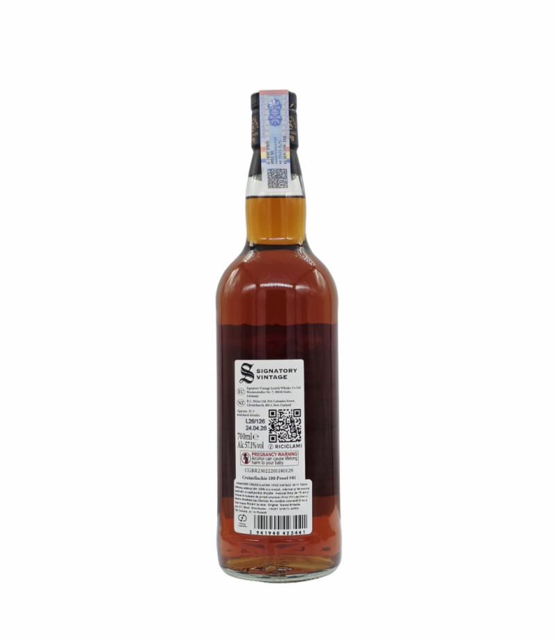 Signatory Craigeallachie 15 Ani Vintage 2011 Whisky 0.7L