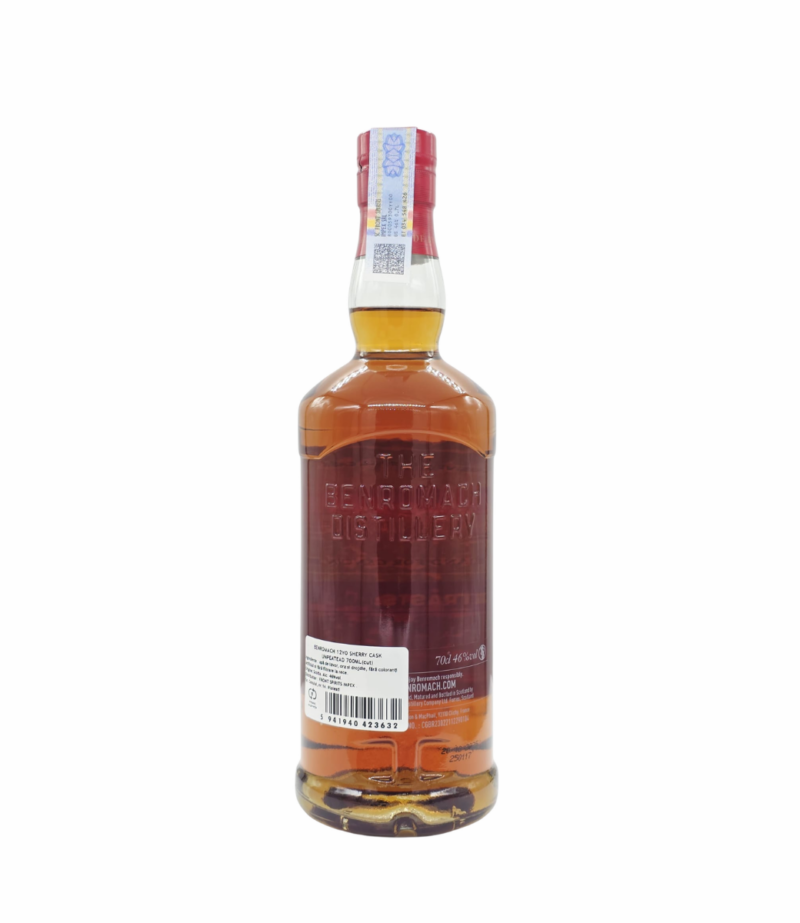 Benromach 12 Ani Sherry Cask Unpeated Whisky 0.7L