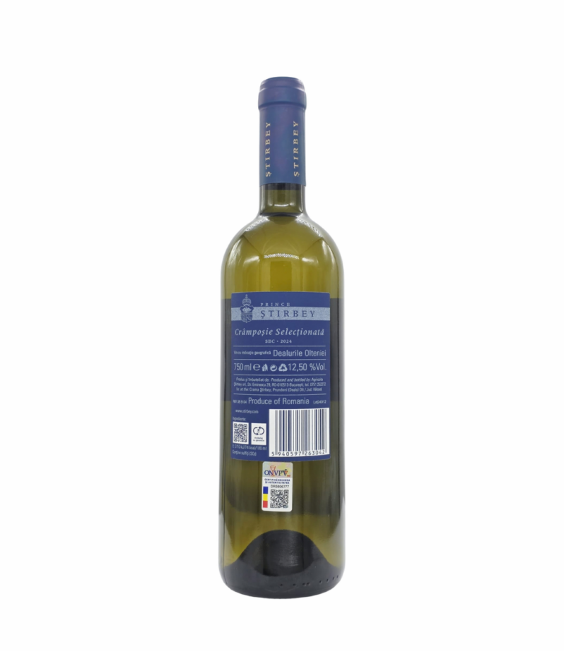 Prince Stirbey Crampsie Selectionata Vin Alb Sec 0.75L