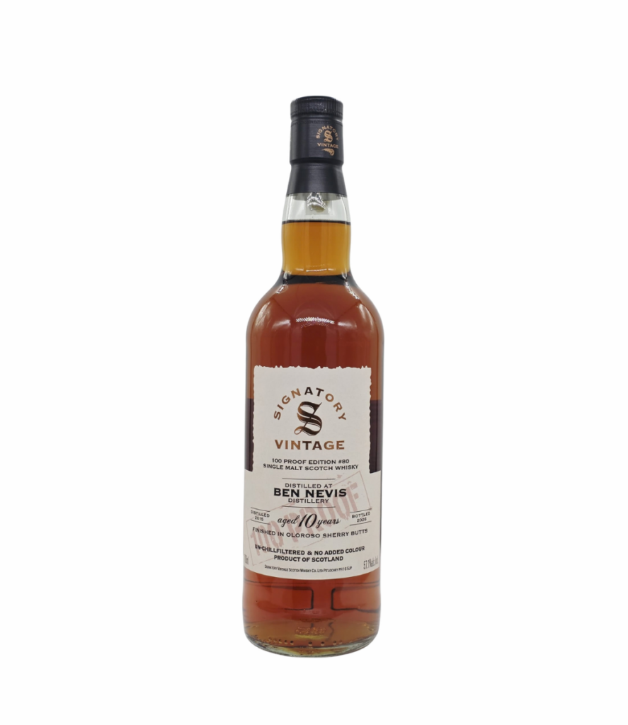 Signatory Ben Nevis 10 Ani Vintage 2015 Whisky 0.7L