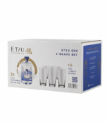 Pachet 2x Etsu Japanese Gin 0.7L + 6 Pahare