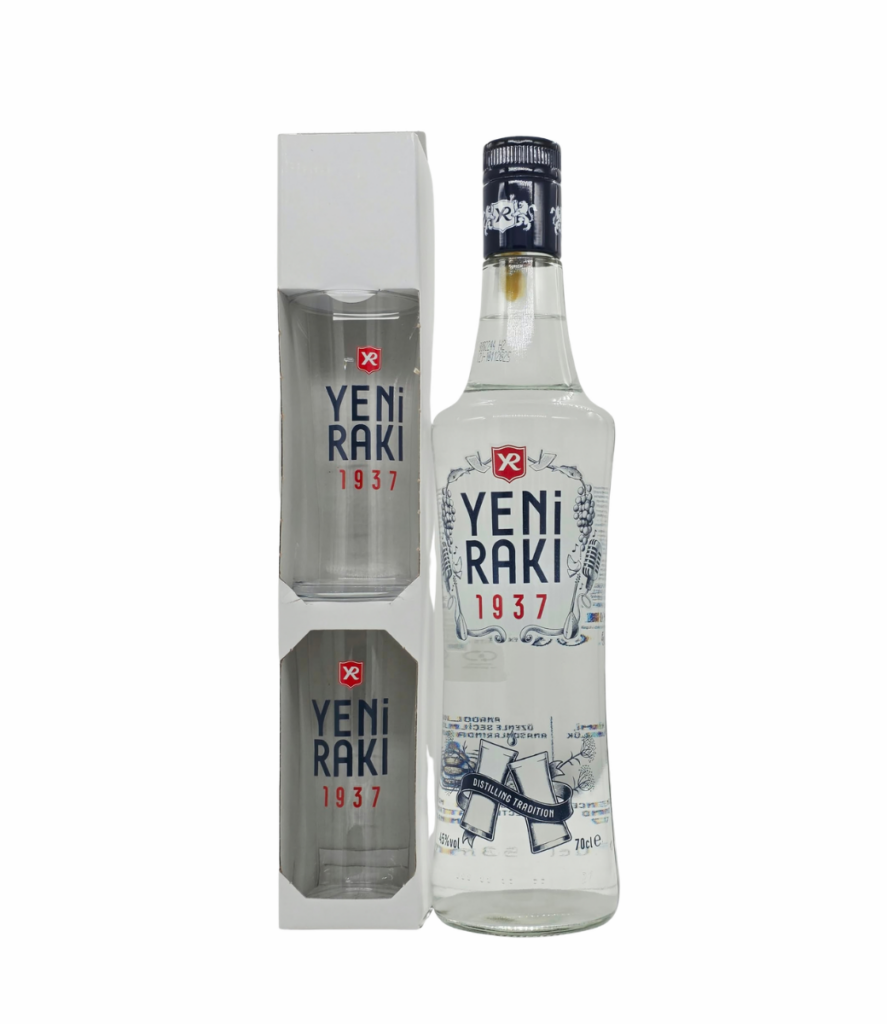 Yeni Raki 0.7L+2 Pahare